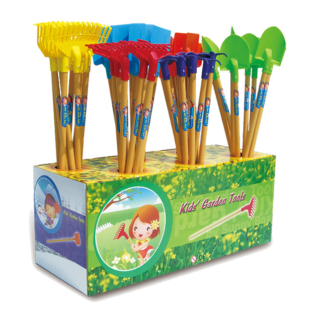 60pcs ferramentas de jardim Kids 'coloridos (com o Visor)