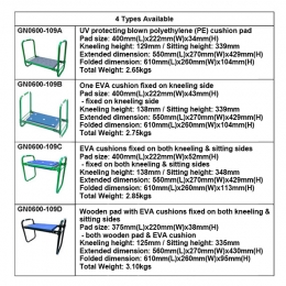 Folding cadeira / Kneeler