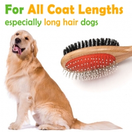 Double-Sided Grooming Brush
