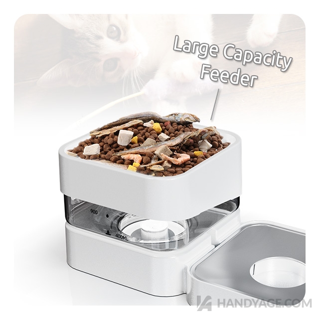 Multifunctional All-in-One Cat Feeder