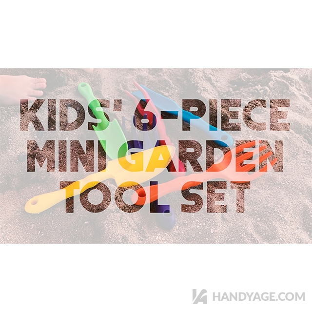 6-Piece Mini Garden Tool Set Kids '(6pcs)
