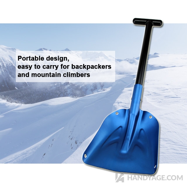 Aluminum Portable Snow Shovel