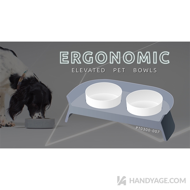 Ergonomic Elevated Pet Bowls